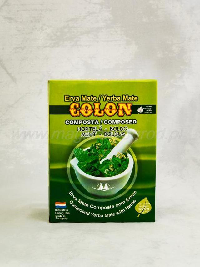 Yerba Mate Colon Mięta i Boldo 500g