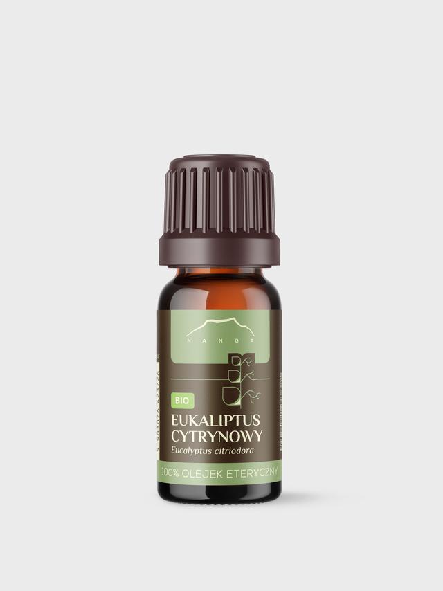 Olejek z eukaliptusa cytrynowego BIO 100% eteryczny Nanga