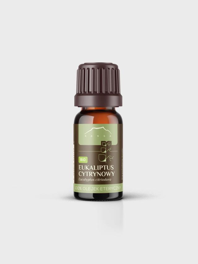 Olejek z eukaliptusa cytrynowego BIO 100% eteryczny Nanga