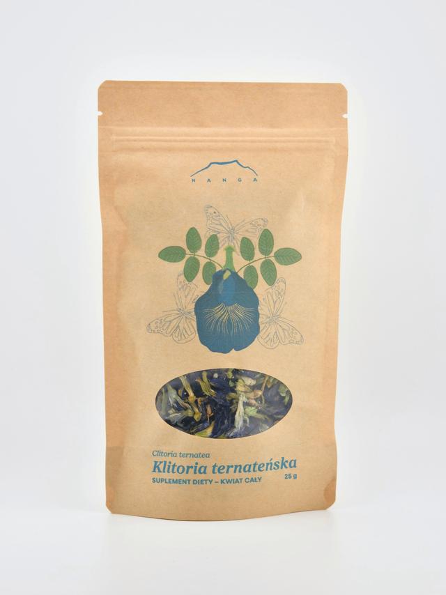 Klitoria ternateńska kwiat