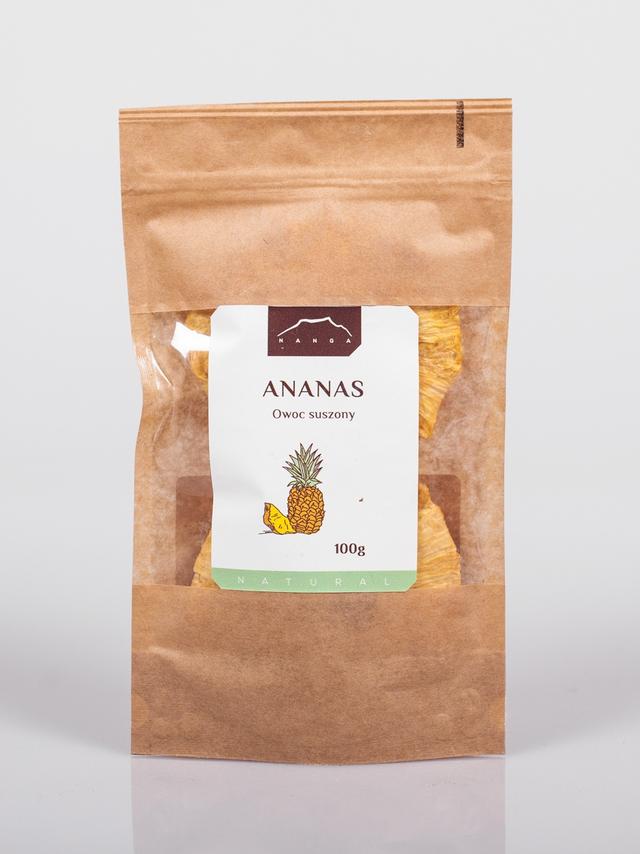 Ananas owoc suszony