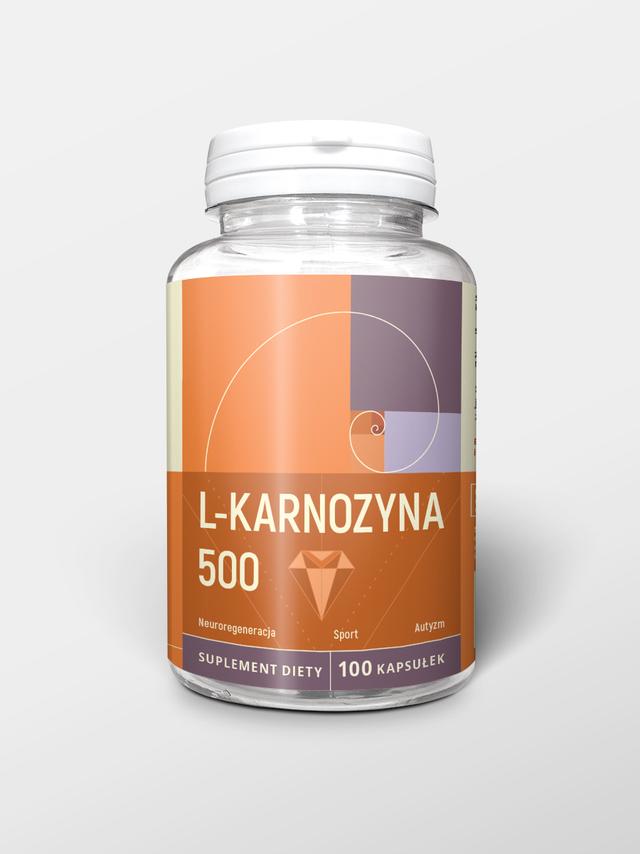 L-Karnozyna 100 kapsułek x 500mg