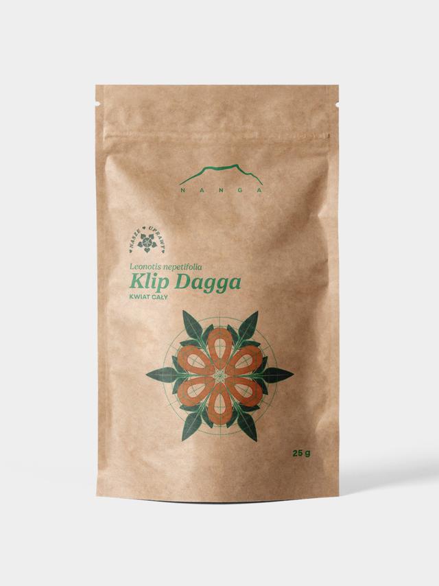 Klip dagga - liść i kwiat