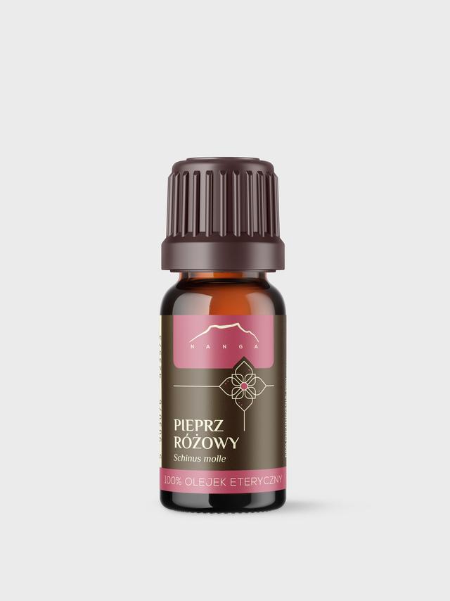Olejek z pieprzu różowego 100% eteryczny Nanga