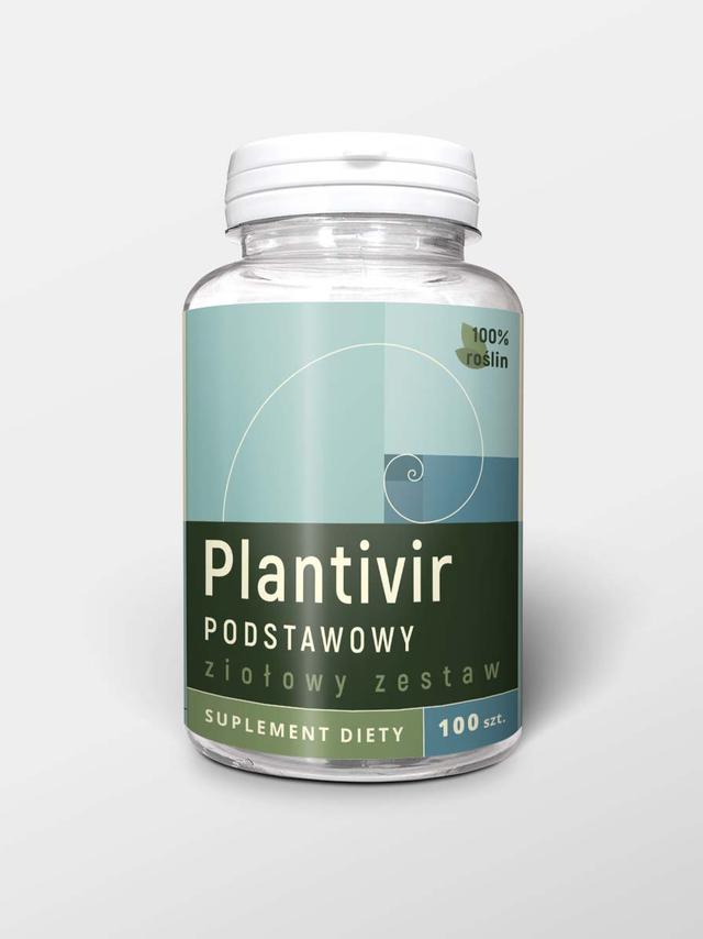 PLANTIVIR - ziołowy zestaw ochronny Buhnera 100 KAPSUŁEK