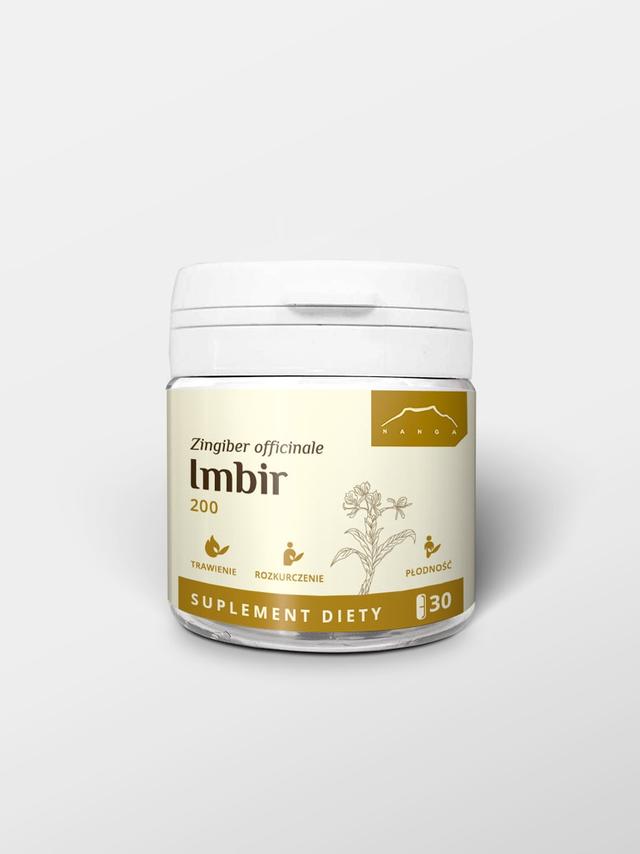 Imbir ekstrakt w kapsułkach x 200mg