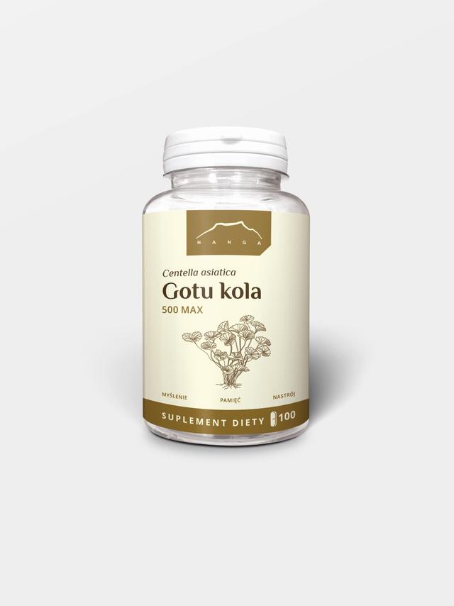 Gotu kola max 100 kapsułek x 500 mg