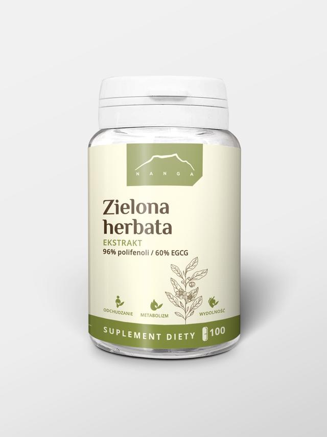 Zielona herbata ekstrakt 100 kapsułek x 400mg
