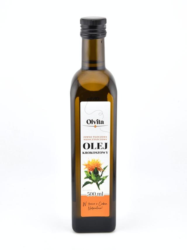 Olej krokoszowy zimnotłoczony Olvita