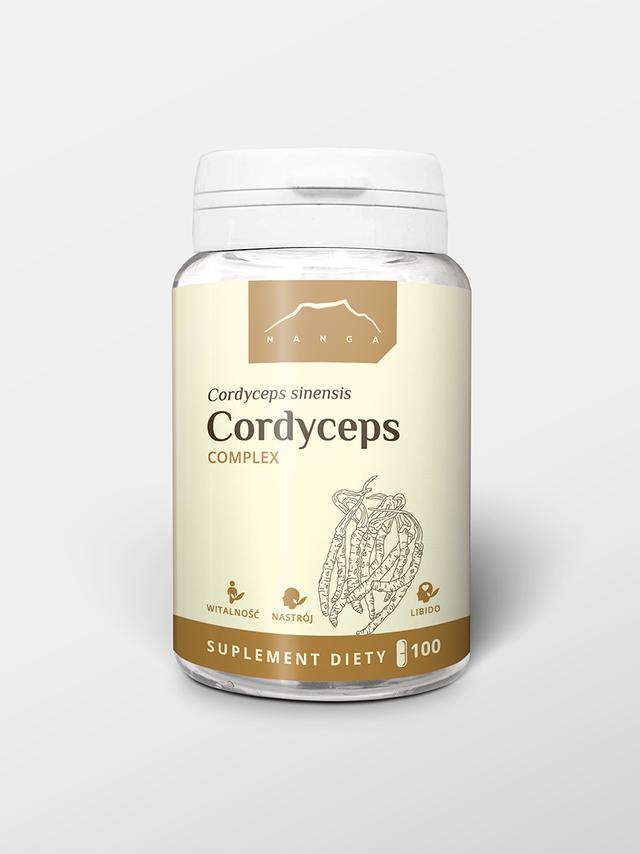 Cordyceps 100 kapsułek x 500 mg - maczużnik