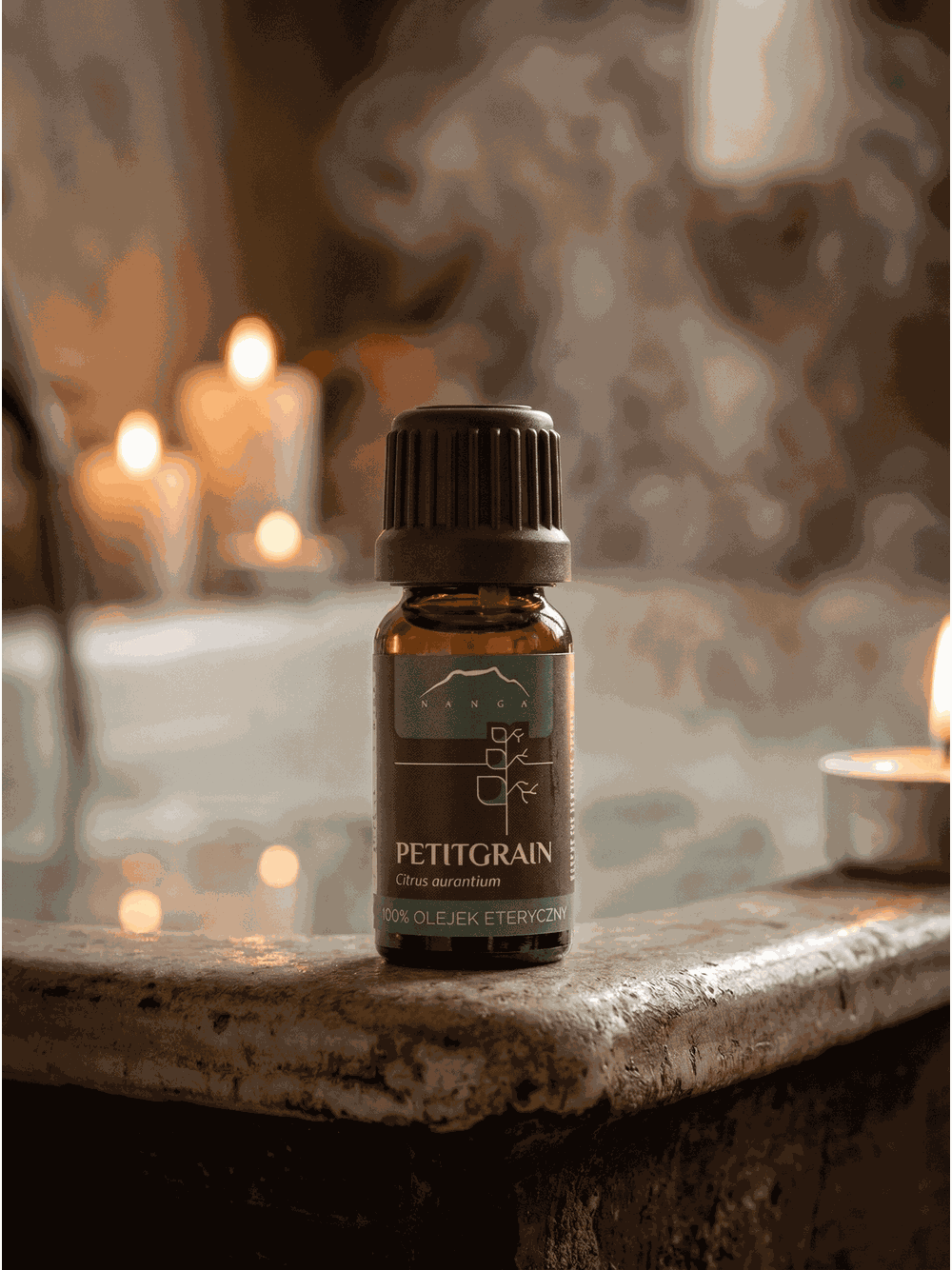 Olejek petitgrain 100% eteryczny Nanga