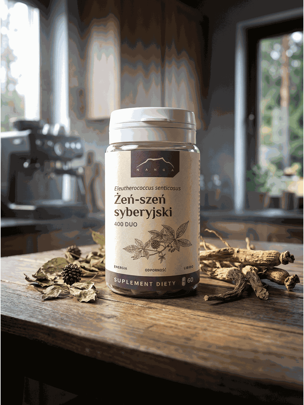 Żeń-szeń syberyjski kapsułki x 400 mg