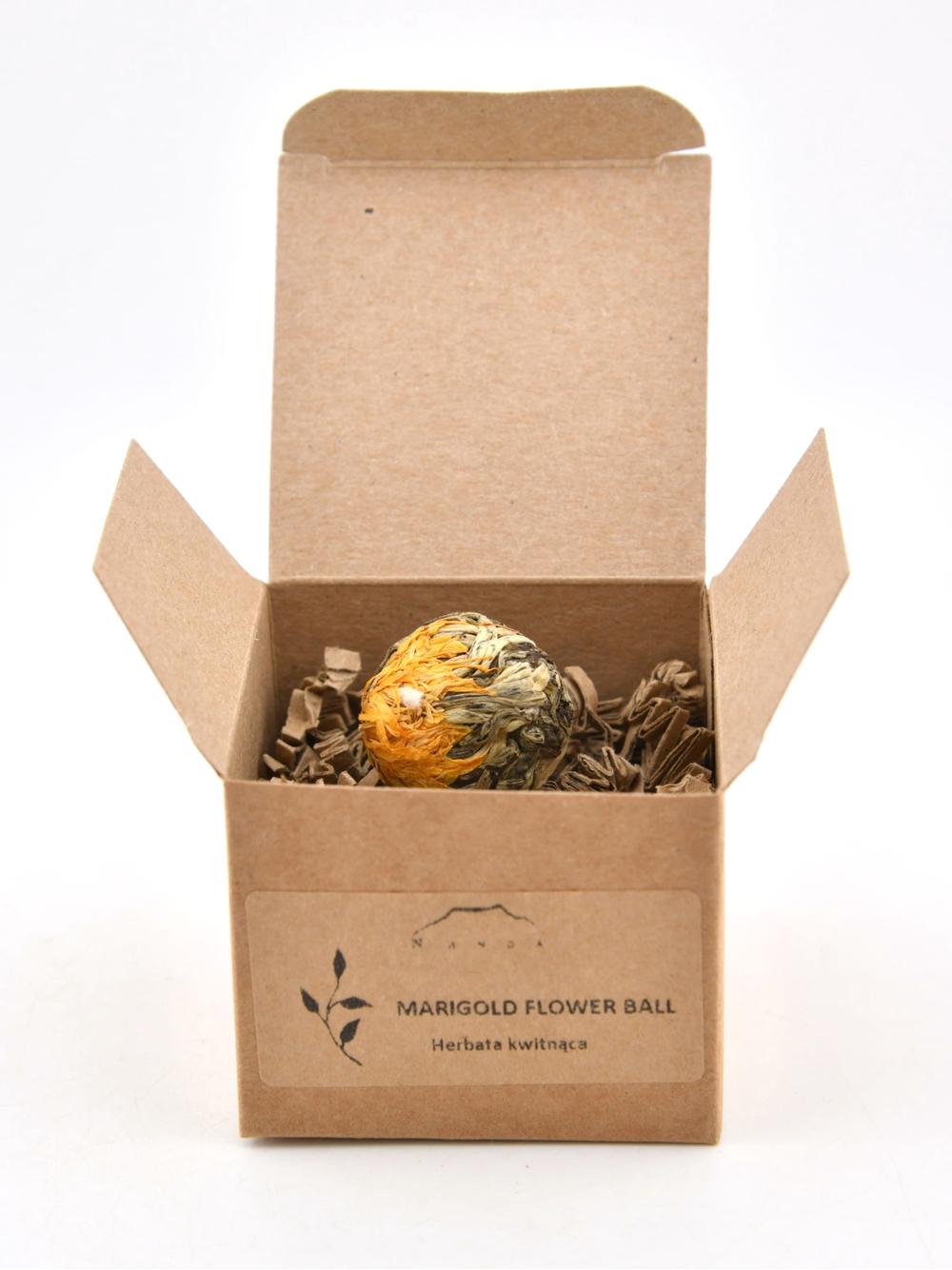 Herbata kwitnąca - Marigold  Flower Ball