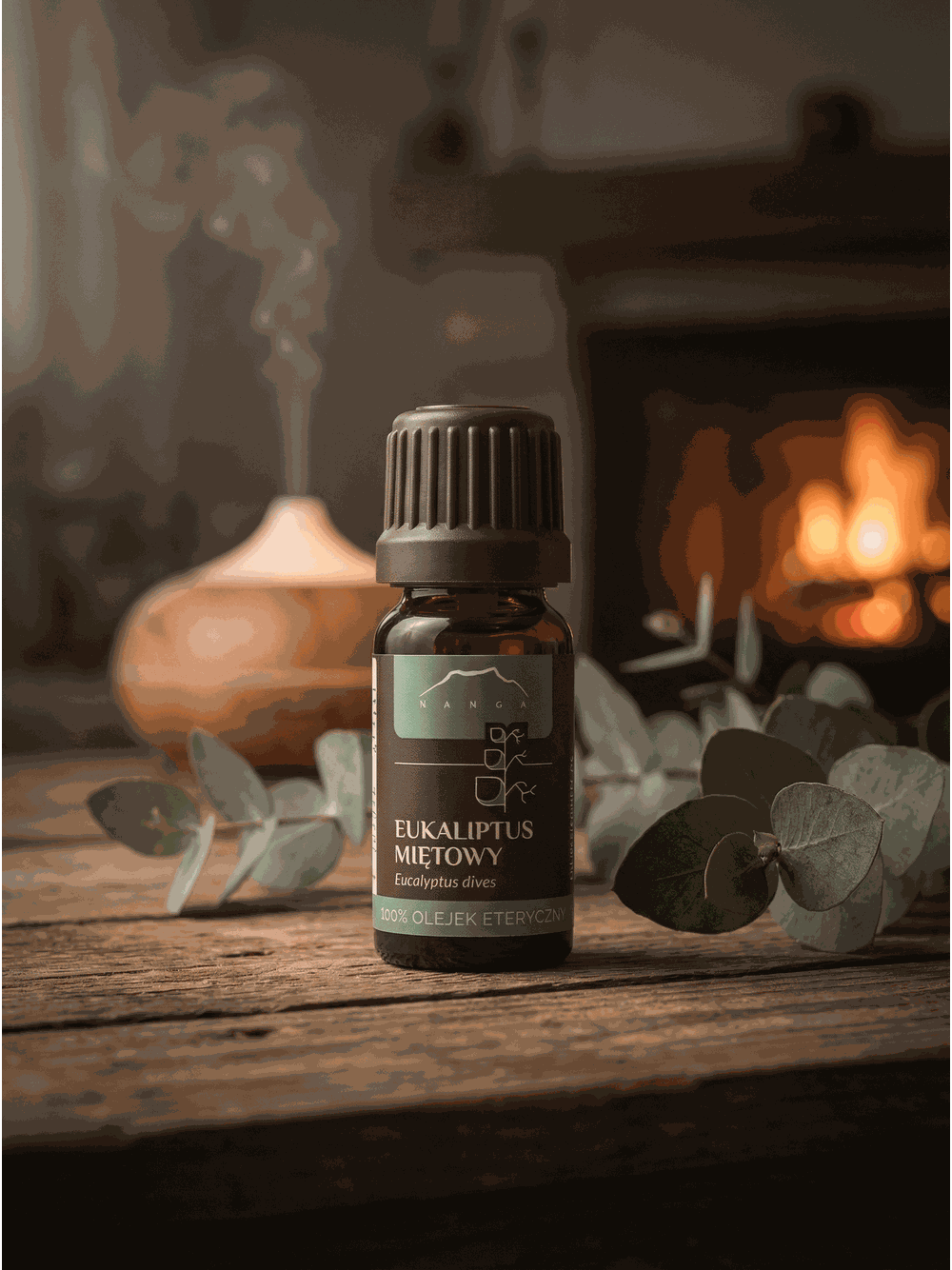 Olejek z eukaliptusa miętowego 100% eteryczny Nanga