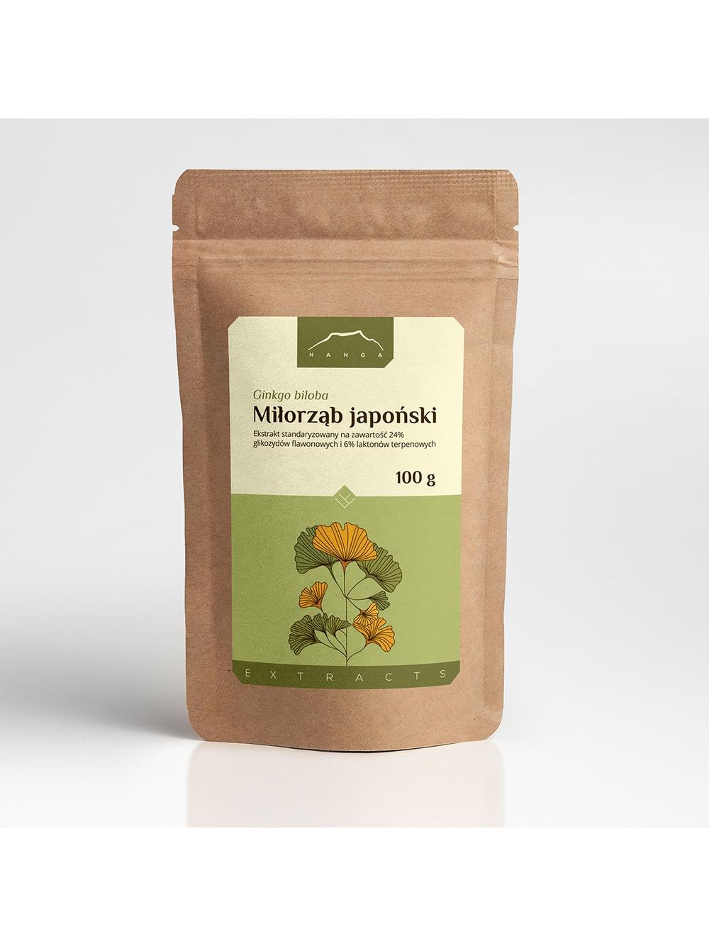 Ginkgo biloba ekstrakt 24% / 6%
