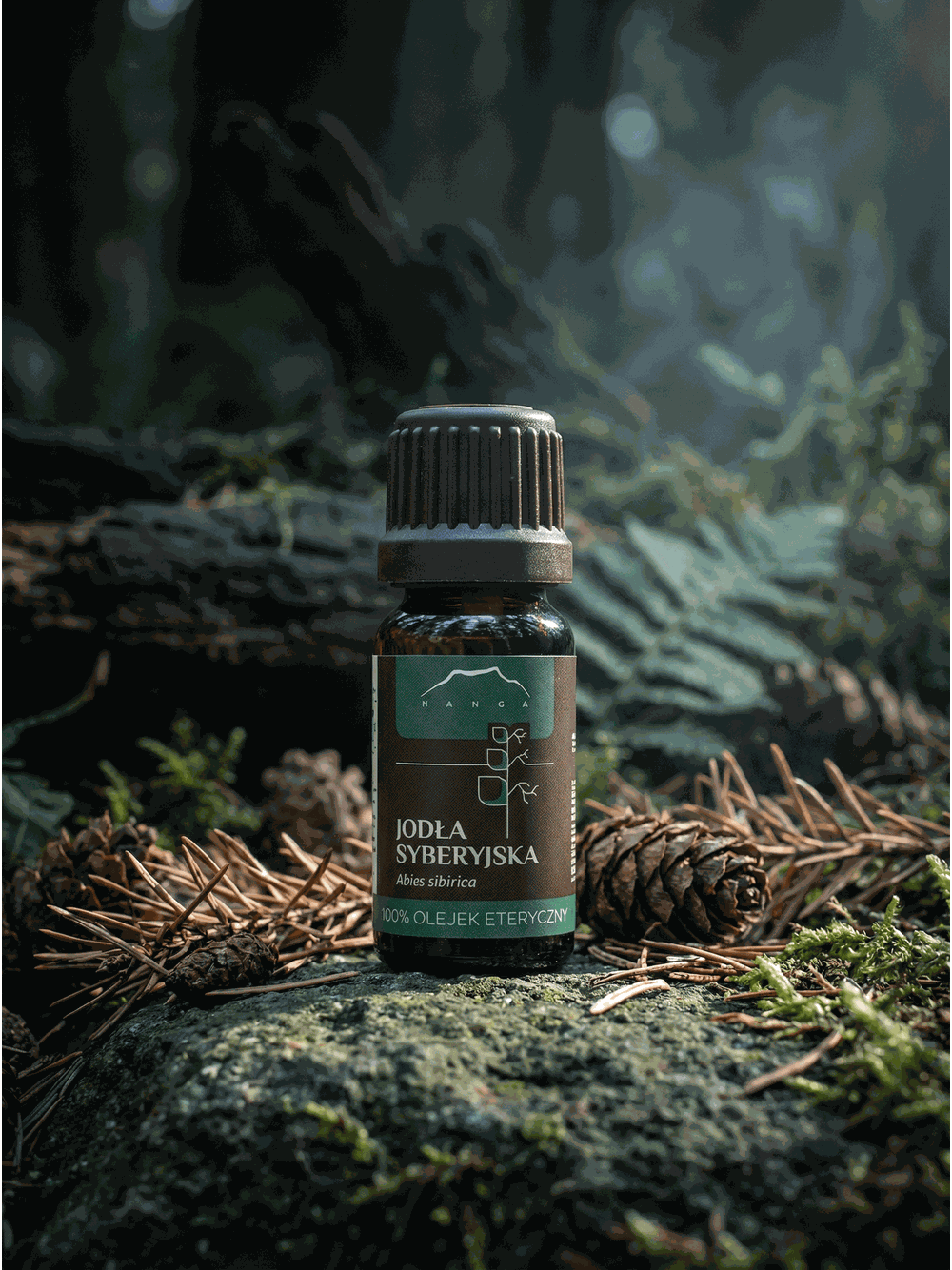 Olejek pichtowy (z jodły syberyjskiej) 100% eteryczny Nanga