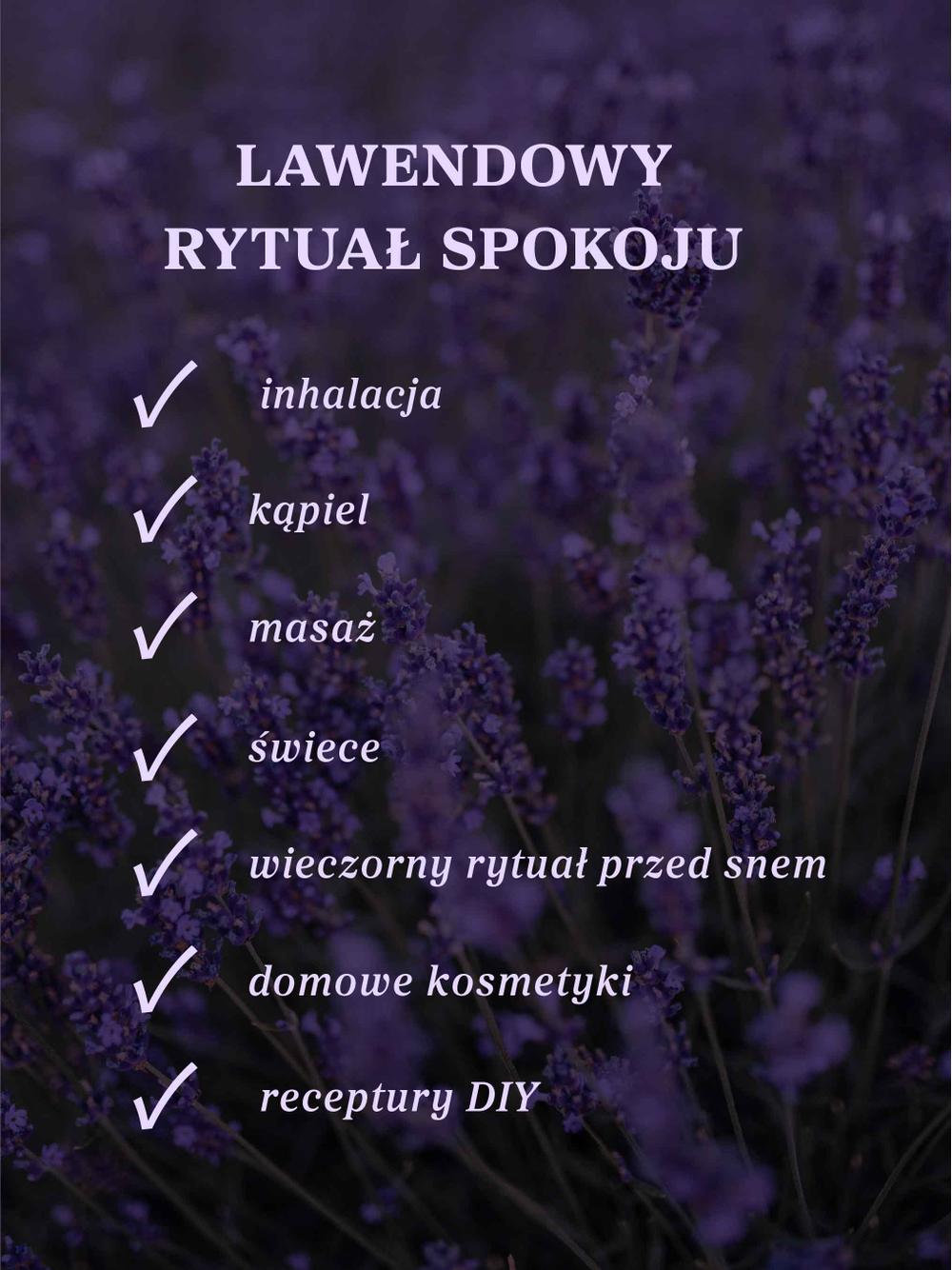 Olejek lawendowy 100% olejek eteryczny Nanga