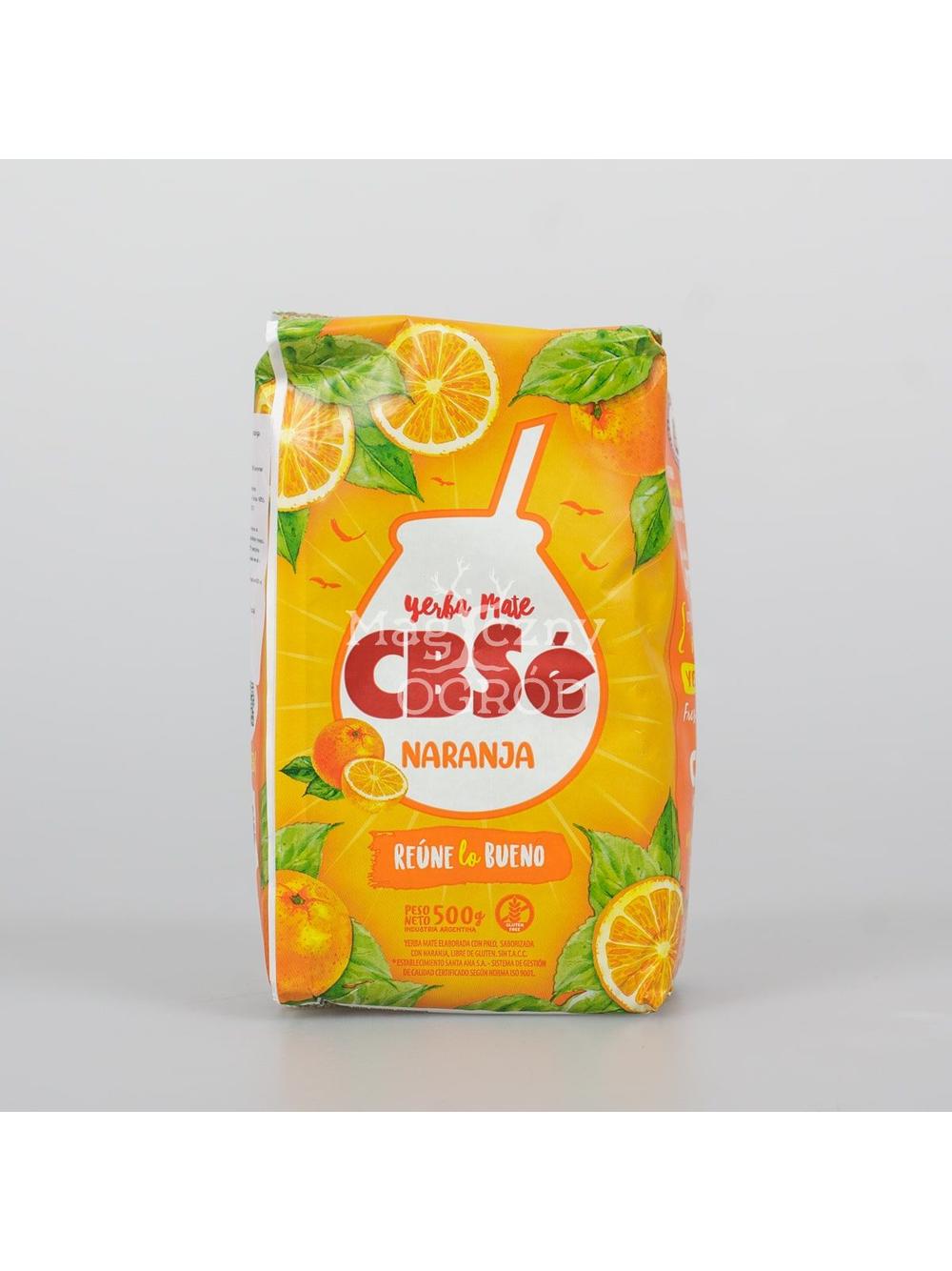 Yerba Mate CBSe Naranja (pomarańcza) 500g