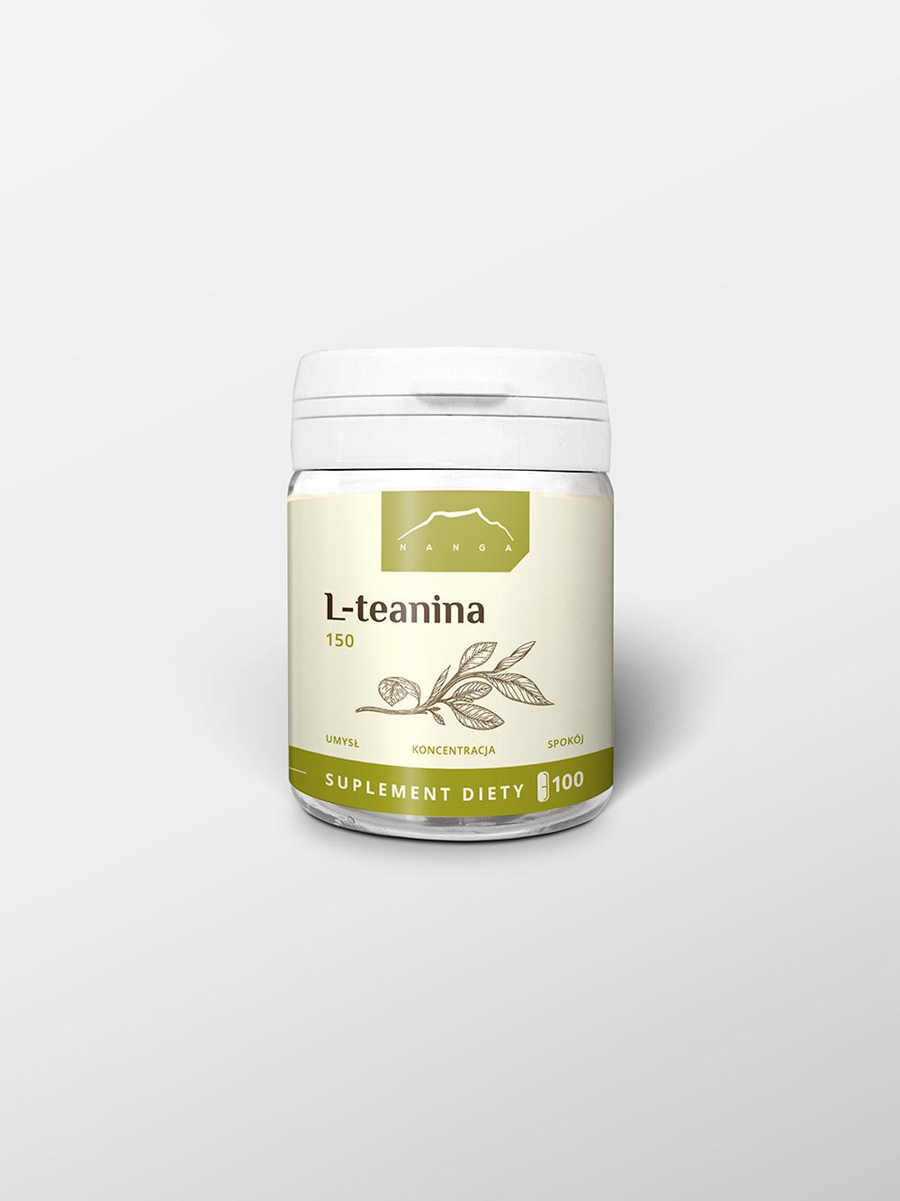 L-teanina kapsułki 150 mg