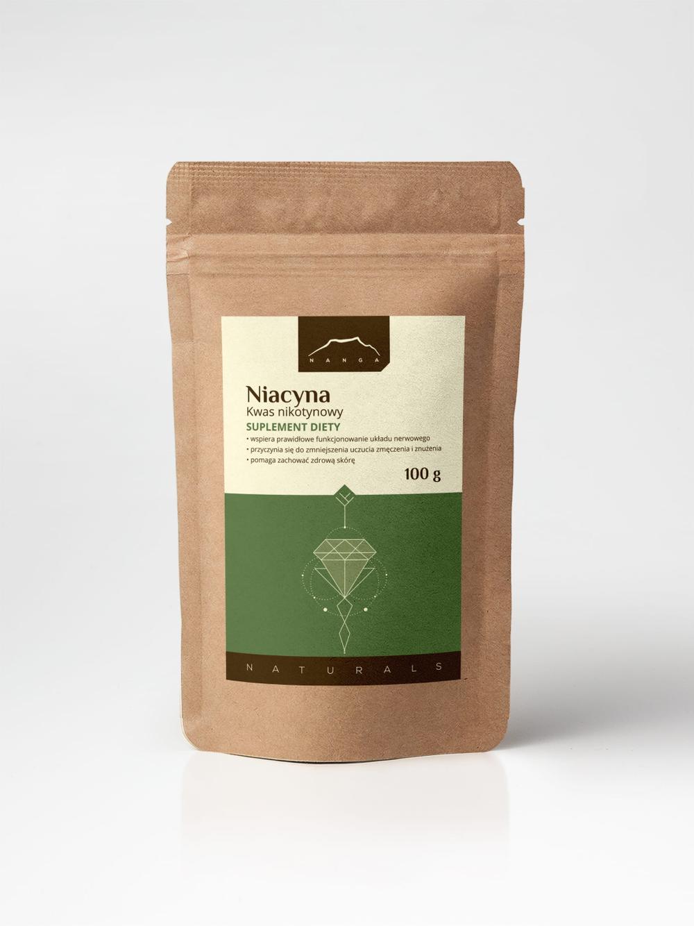 Kwas nikotynowy (niacyna) w proszku