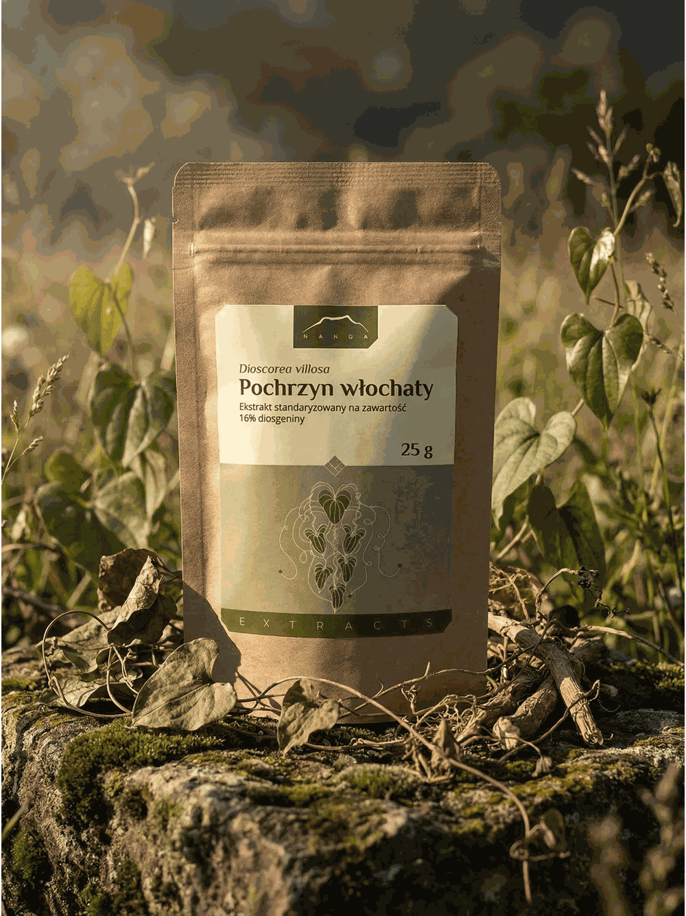 Pochrzyn włochaty (wild yam) ekstrakt 16% diosgeniny