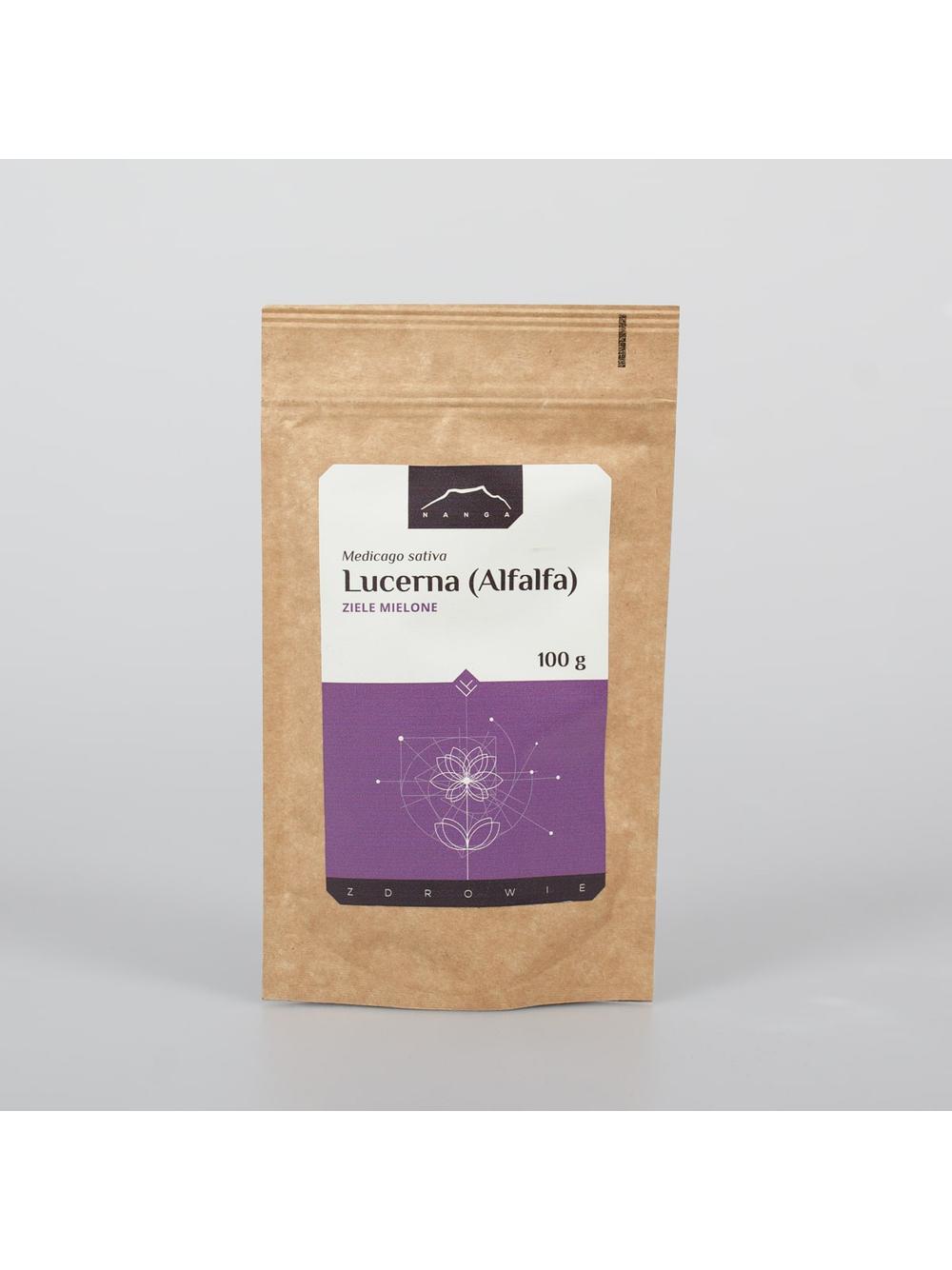 Lucerna ziele - alfalfa