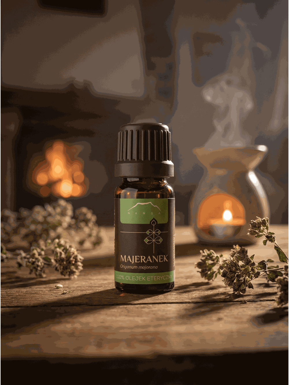 Olejek majerankowy 100% eteryczny Nanga