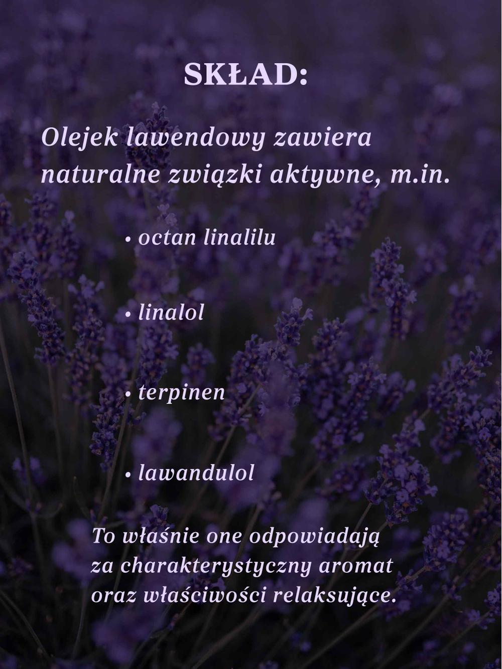 Olejek lawendowy 100% olejek eteryczny Nanga