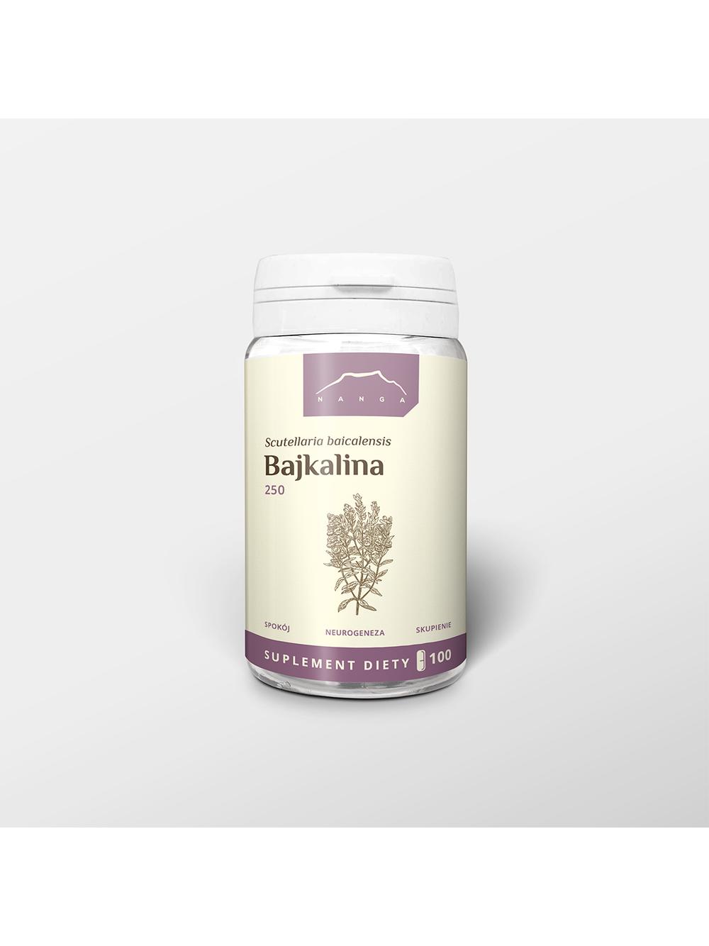 Bajkalina 100 kapsułek x 250 mg