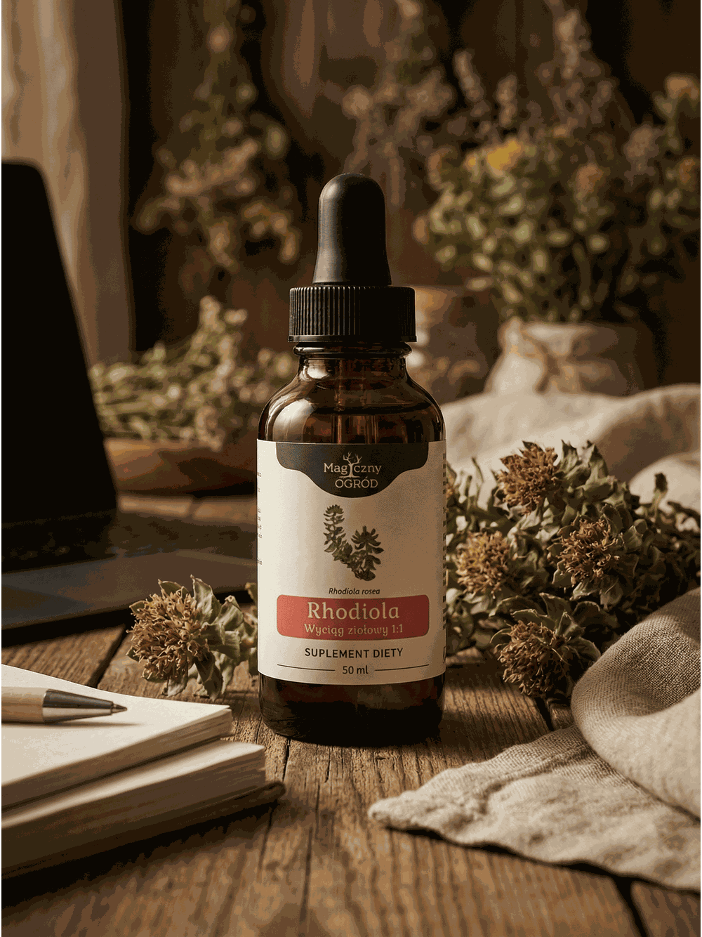 Różeniec górski krople nalewka 1:1