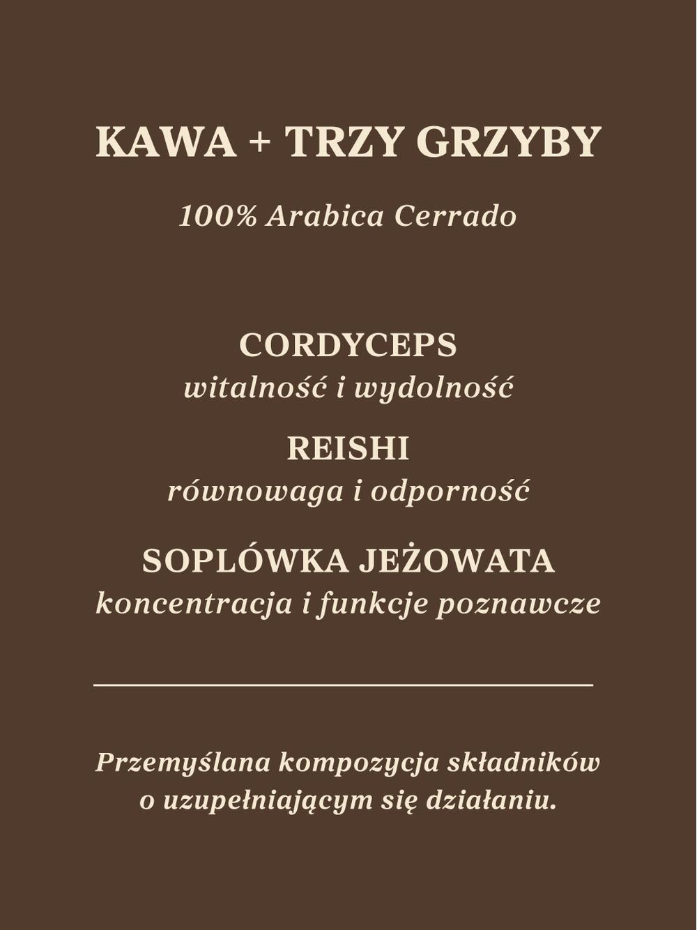 Kawa Trzy Grzyby