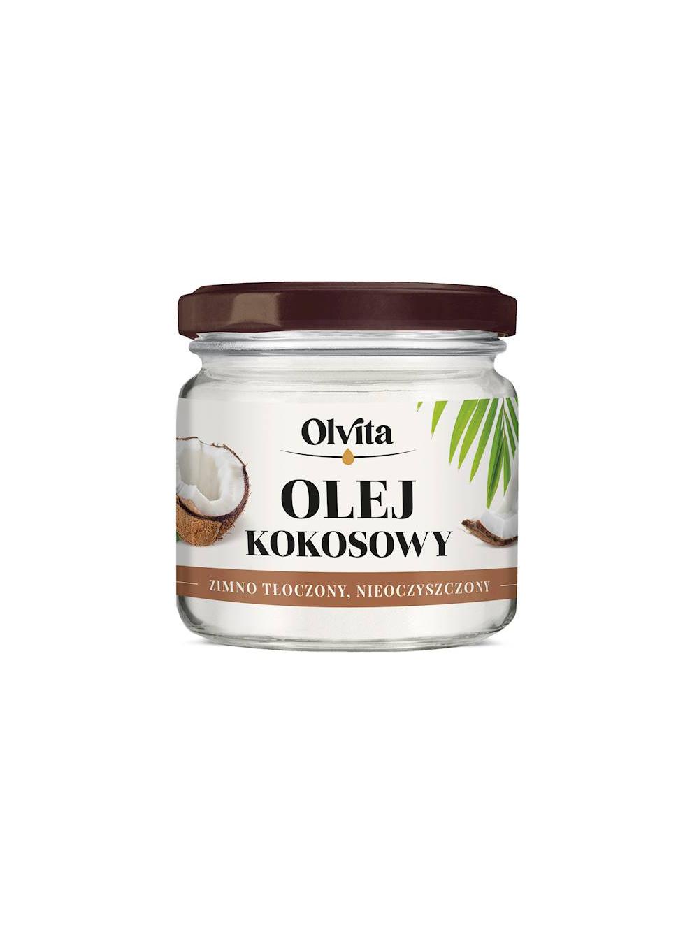 Olej kokosowy zimnotłoczony Olvita