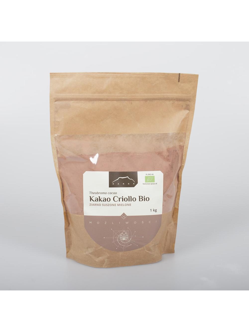 Kakao Criollo Bio suszone