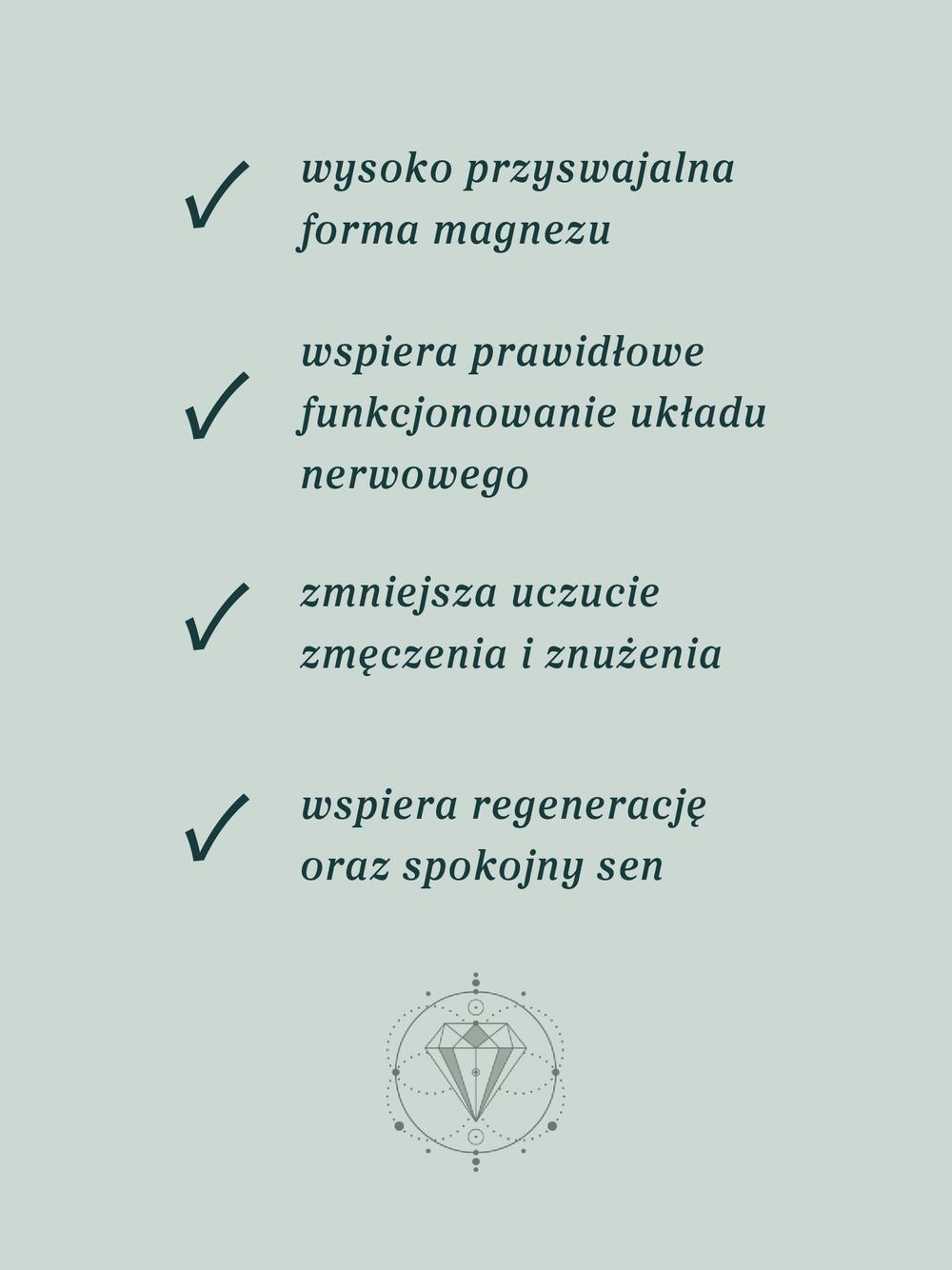 Glicynian magnezu - chelat
