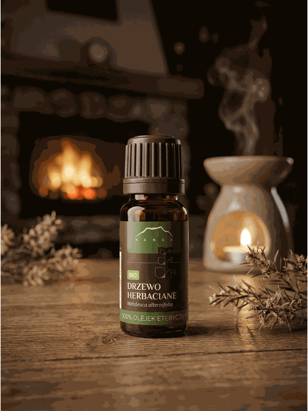 Olejek z drzewa herbacianego BIO 100% eteryczny Nanga
