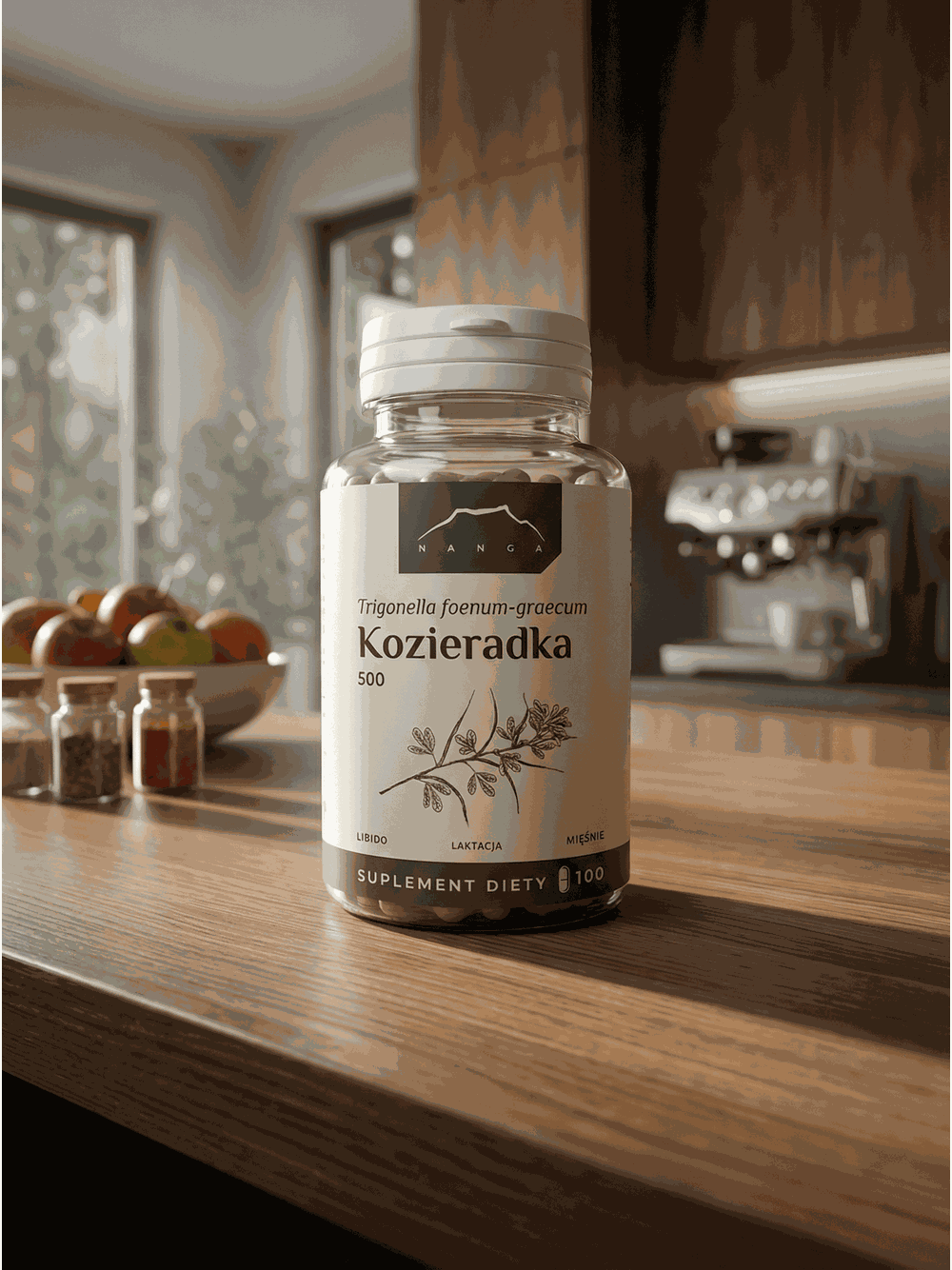 Kozieradka ekstrakt 40% w kapsułkach