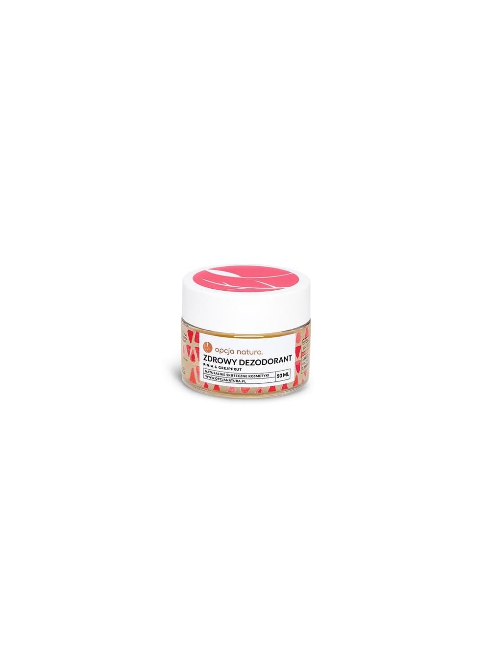 Zdrowy Dezodorant Pinia & Grejpfut Opcja Natura 50 ml