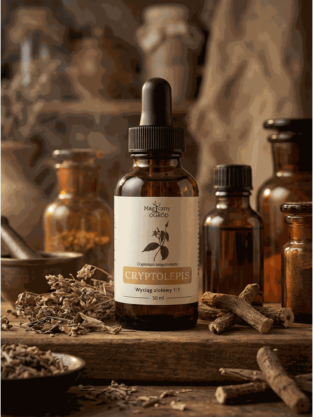 Cryptolepis sanguinolenta nalewka 1:1