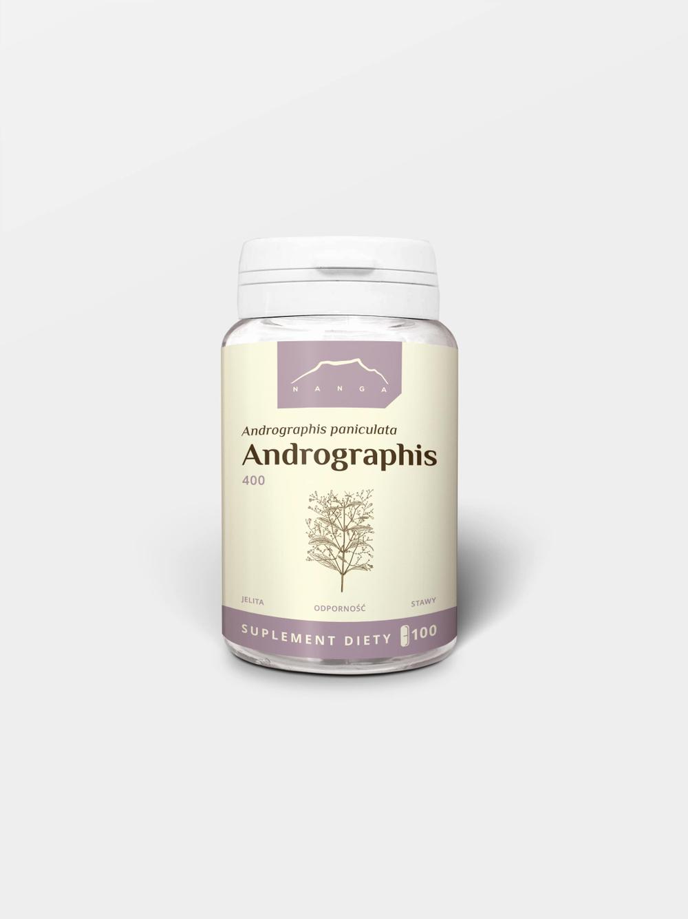Andrographis 10% ekstrakt kapsułki x 400 mg