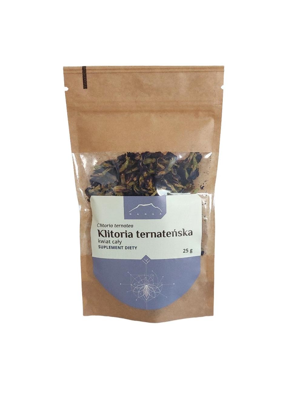 Klitoria ternateńska kwiat