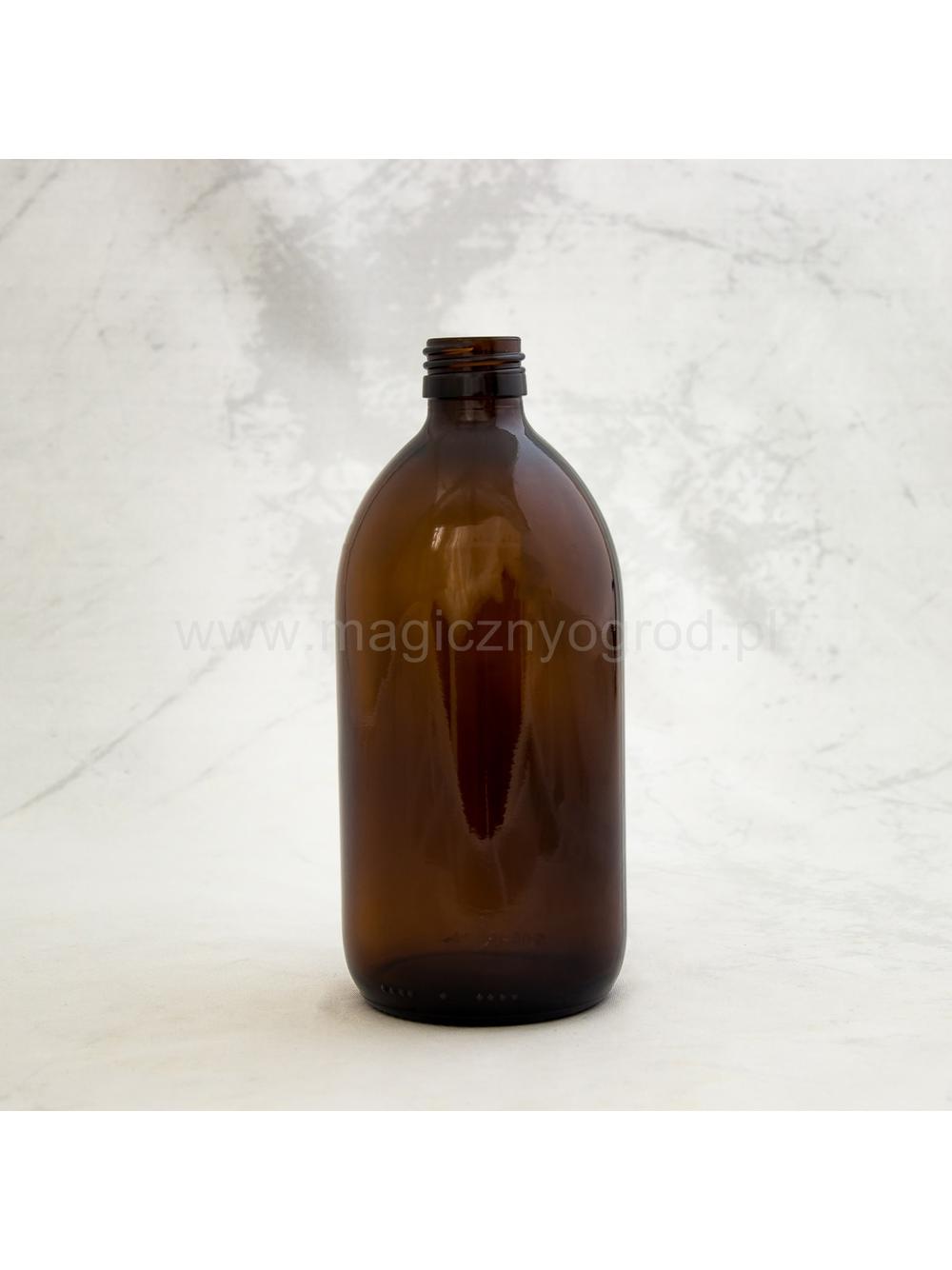 Buteleczka szklana brązowa 250ml - 1000ml gwint 28mm