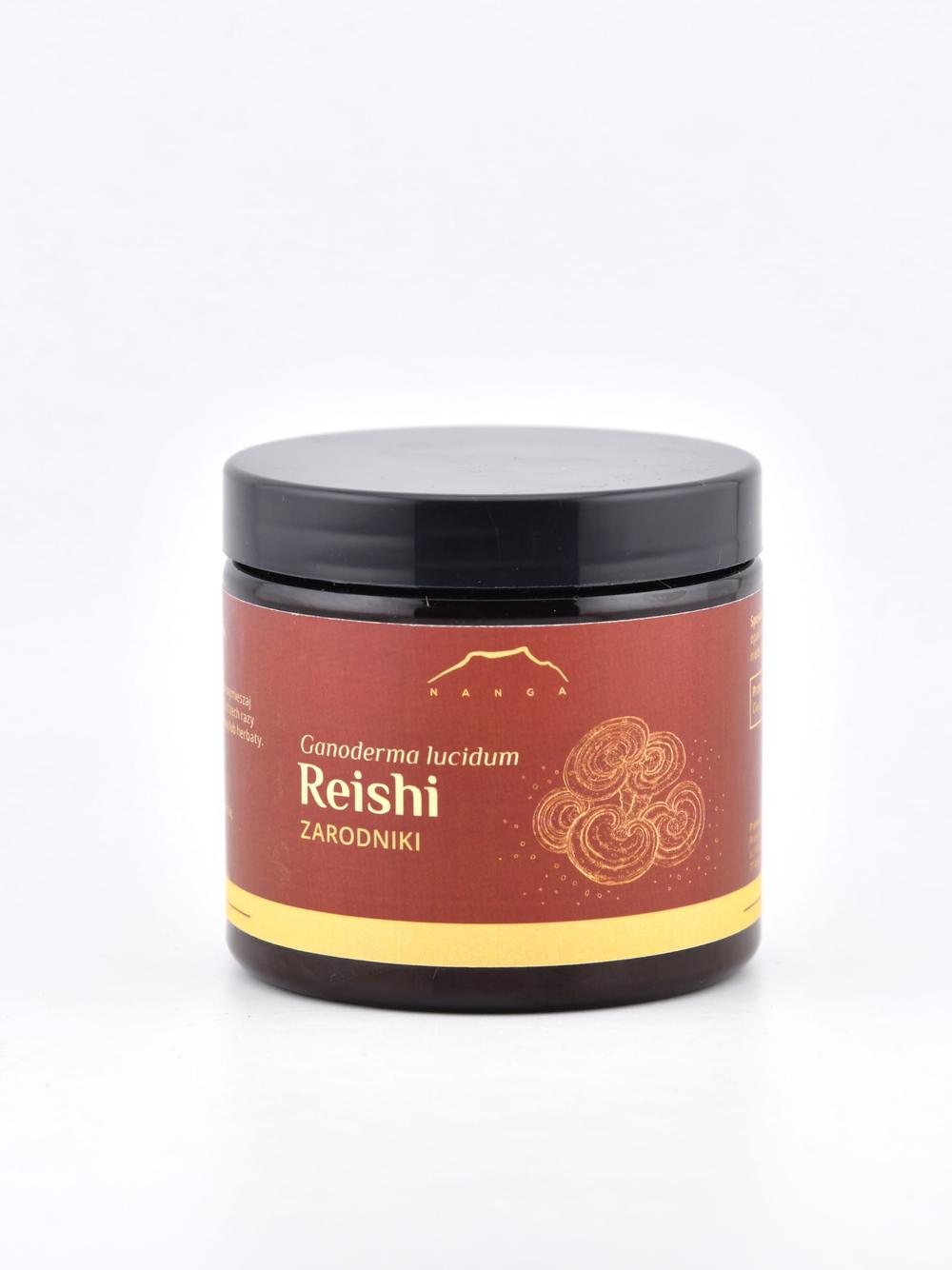 Reishi zarodniki rozłupane