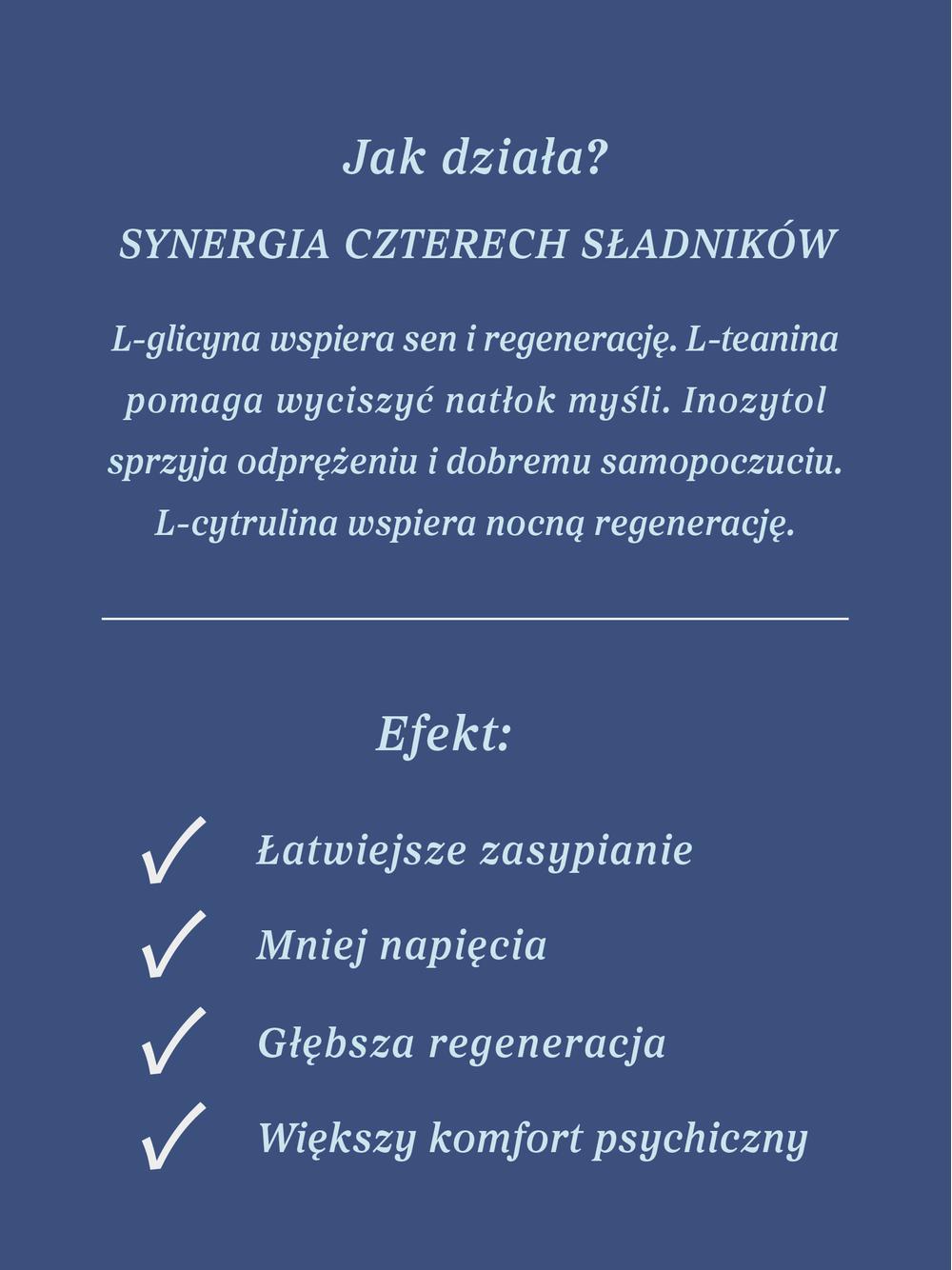 Aminosen - aminokwasowa mieszanka na sen
