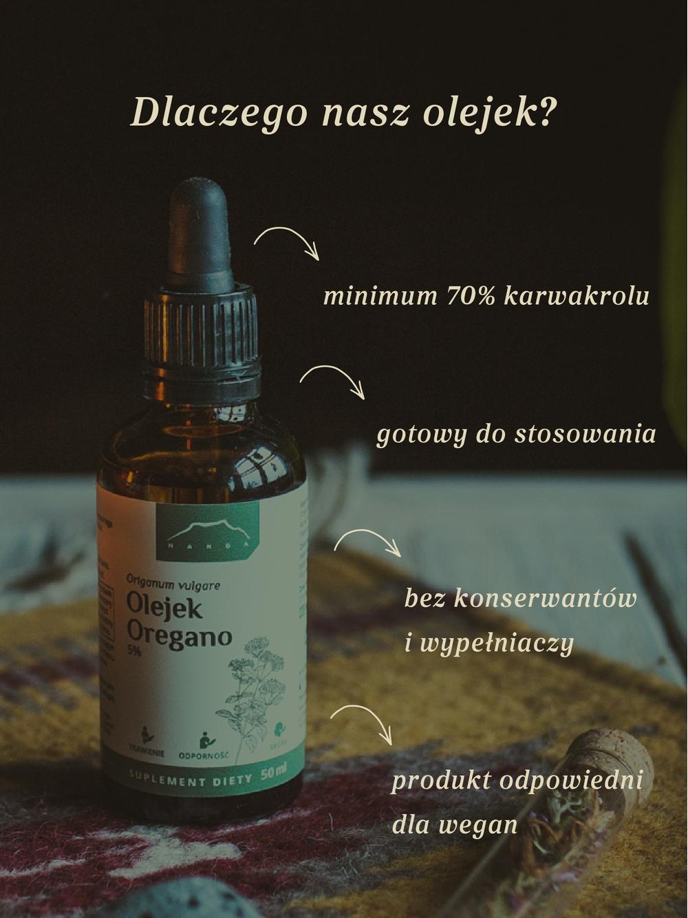 Olejek z oregano w MCT 5%