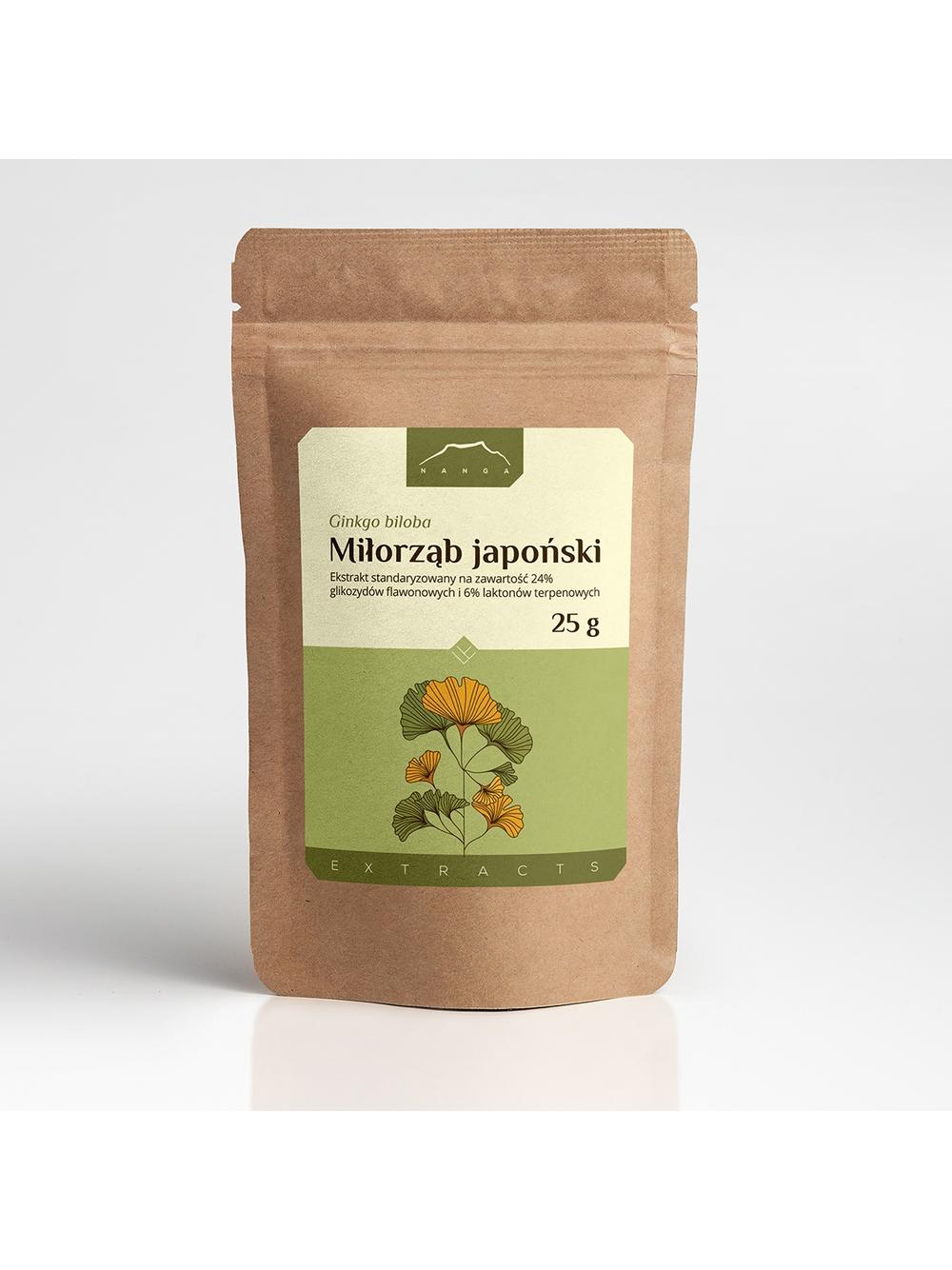 Ginkgo biloba ekstrakt 24% / 6%