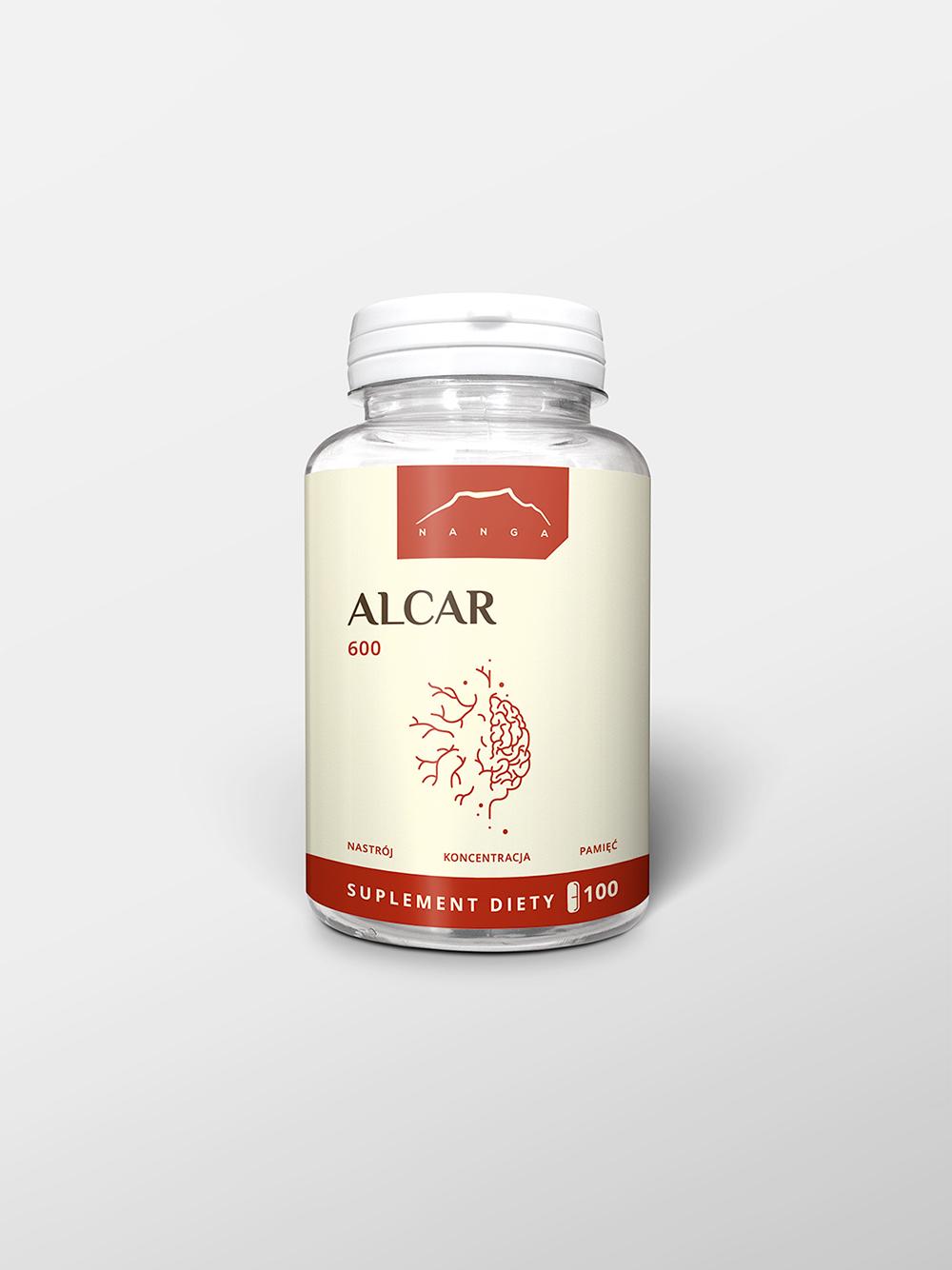 ALCAR 100 kapsułek x 600mg