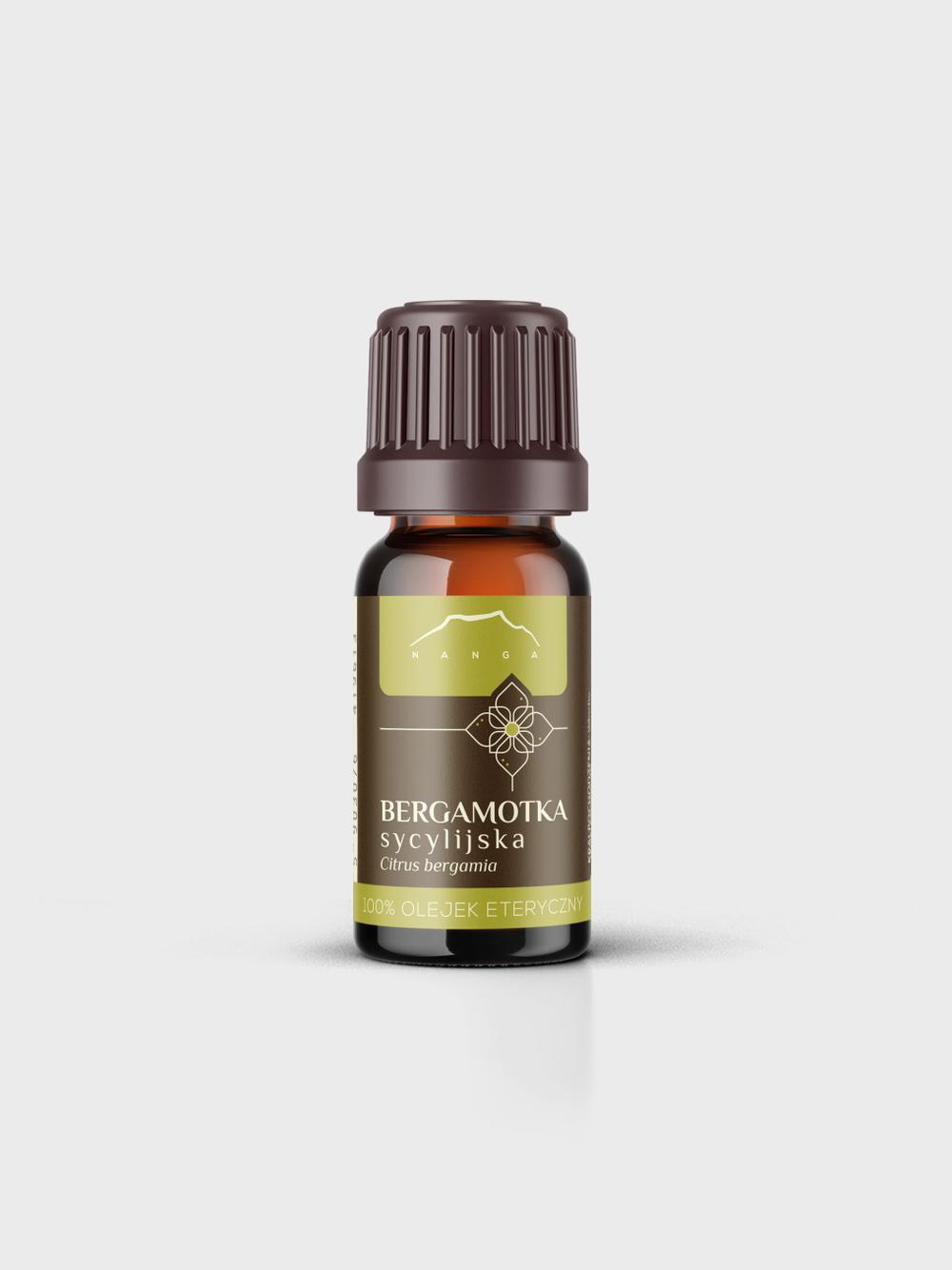 Olejek bergamotkowy sycylijski 100% eteryczny Nanga