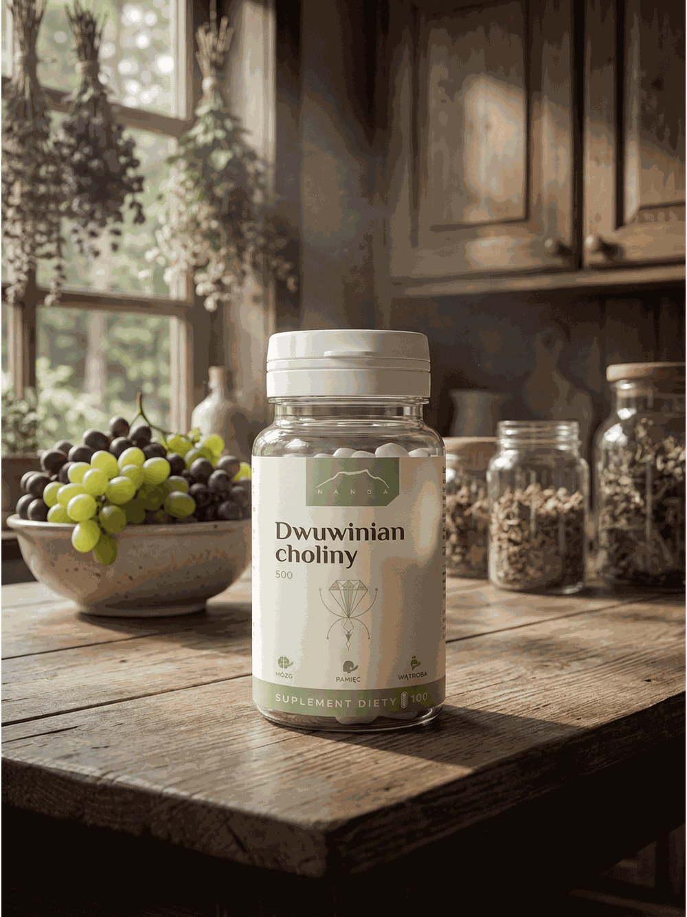 Dwuwinian choliny 100 kapsułek x 500 mg