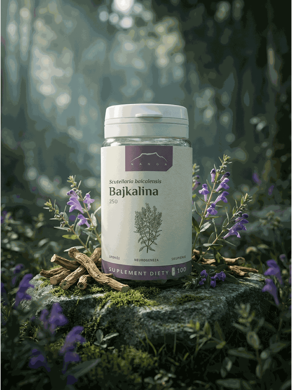 Bajkalina 100 kapsułek x 250 mg