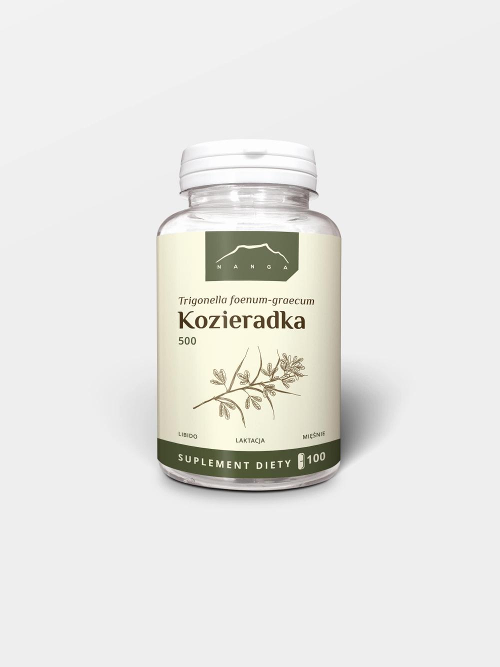 Kozieradka ekstrakt 40% w kapsułkach